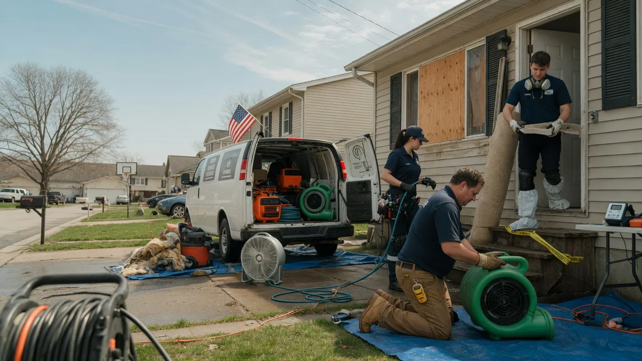 Water Damage Restoration in East New Market, MD near me